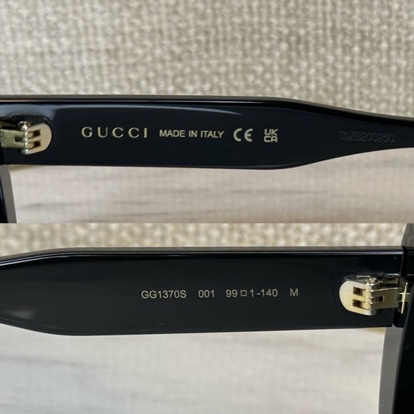 New! Authentic Gucci Shield Sunglasses - Picture 12 of 14